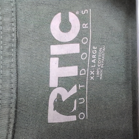 RTIC Outdoors Sage Green Short Sleeve Tshirt Size XX-Large - Picture 2 of 5
